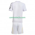 Camisolas de futebol Real Madrid Criança Equipamento Principal 2025/26 Manga Curta